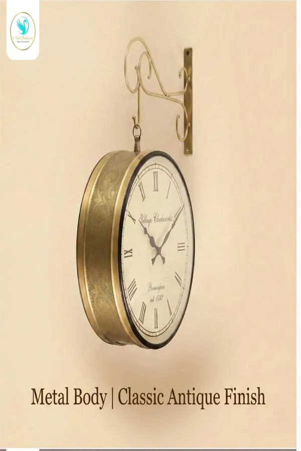Vintage_Double-Sided_Brass_Wall_Clock