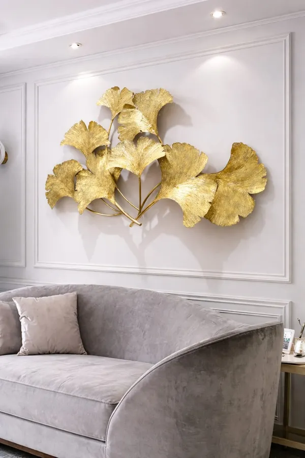 Gilded_Ginkgo_Luxe_Metal_Wall_Art