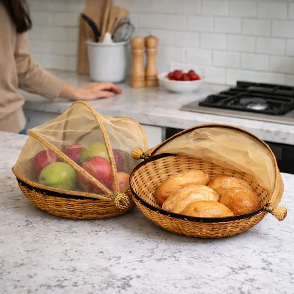 Cane_Handcrafted_Metal_Fruit_Basket_With_Cover