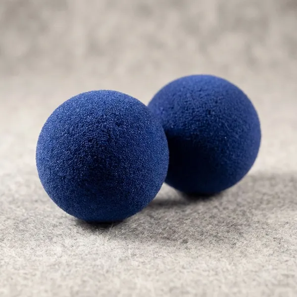 Set_Of_4_Super_Soft_Classical_(4.5Cm)_Sponge_Balls_Blue