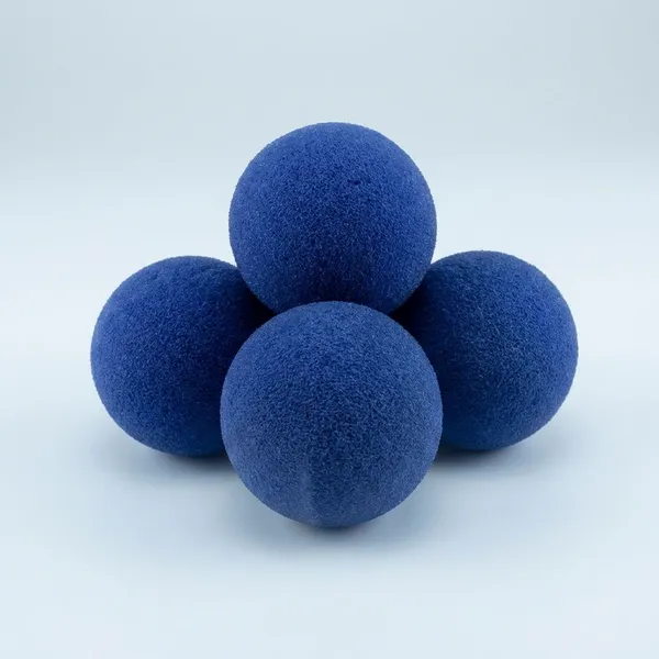 Set_Of_4_Super_Soft_Classical_(4.5Cm)_Sponge_Balls_Blue
