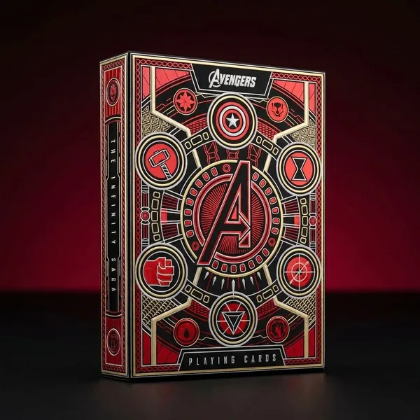 Avengers:_Infinity_Saga_Playing_Cards_Red