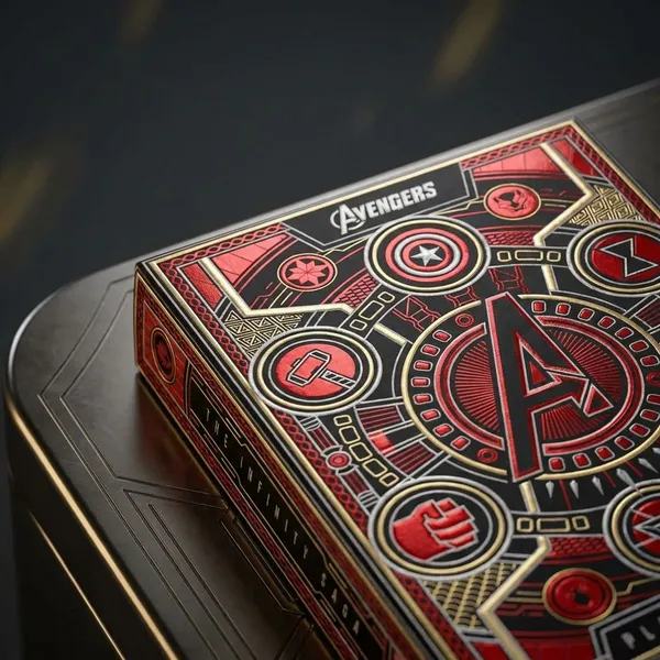 Avengers:_Infinity_Saga_Playing_Cards_Red