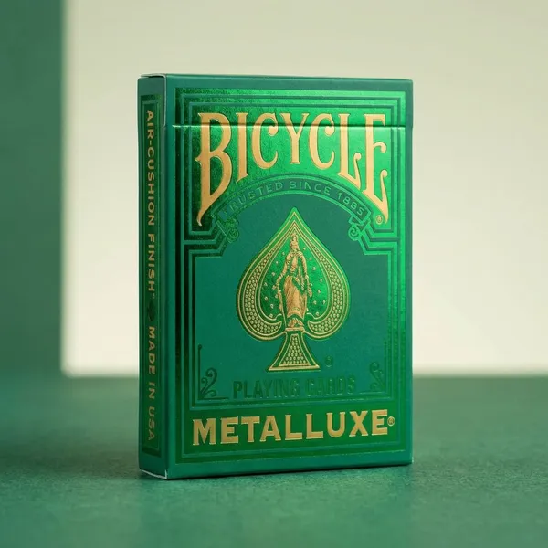 Bicycle_Metalluxe_Green_2022_Playing_Cards