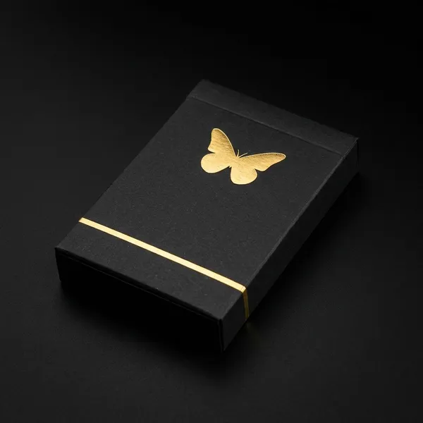 Butterfly_Playing_Cards_Marked_(Black_And_Gold)_By_Ondrej_Psenicka