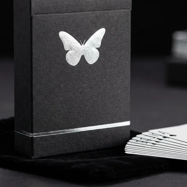 Butterfly_Playing_Cards_Marked_(Black_And_Silver)_By_Ondrej_Psenicka