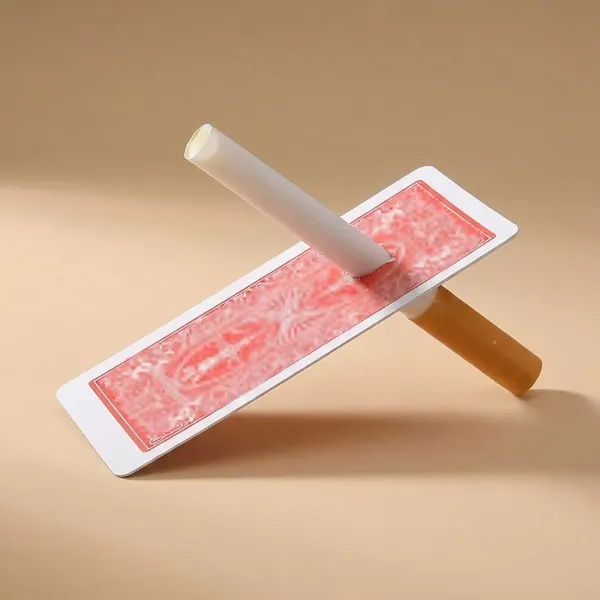 Cigarette_Through_Card_Red