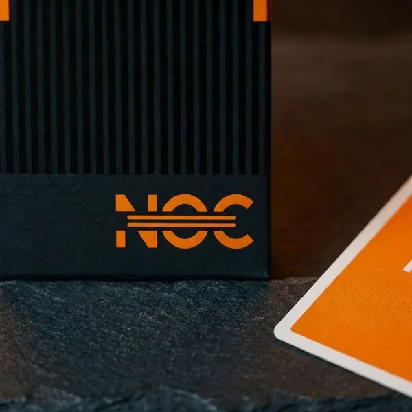 Noc3000X3_:_Black/Orange_(Human)_Playing_Cards