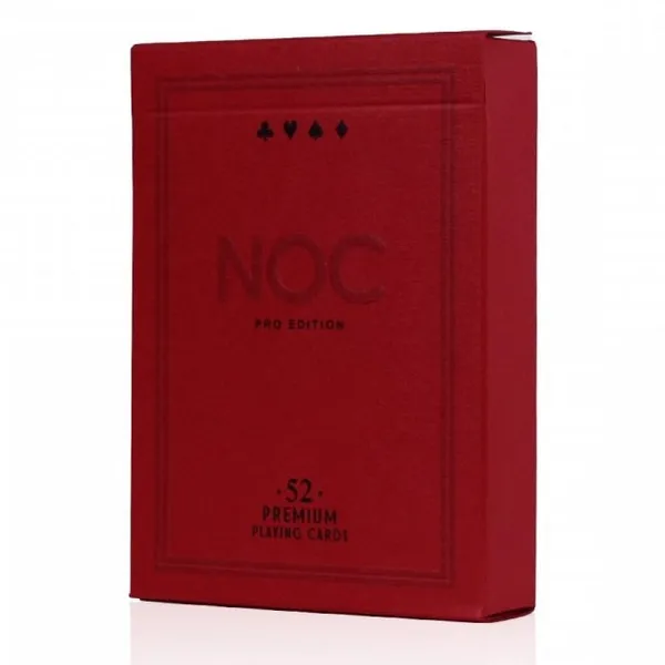 Noc_Pro_2021_(Burgundy_Red)_Playing_Cards