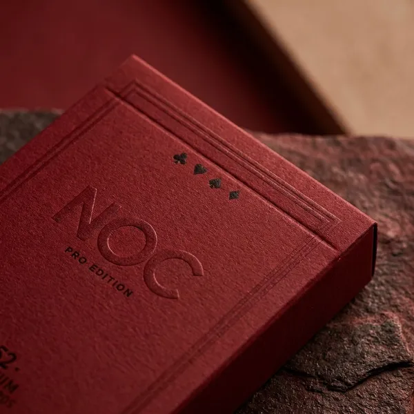 Noc_Pro_2021_(Burgundy_Red)_Playing_Cards