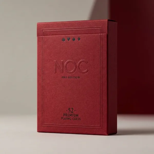 Noc_Pro_2021_(Burgundy_Red)_Playing_Cards