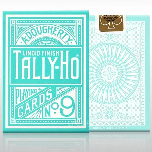 Tally_Ho_Reverse_Mint_Blue_Circle_Back_Deck