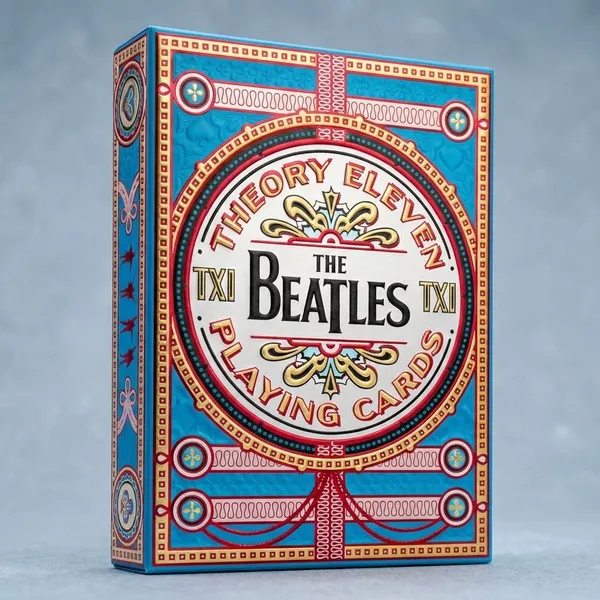 The_Beatles_Playing_Cards_Blue_Edition