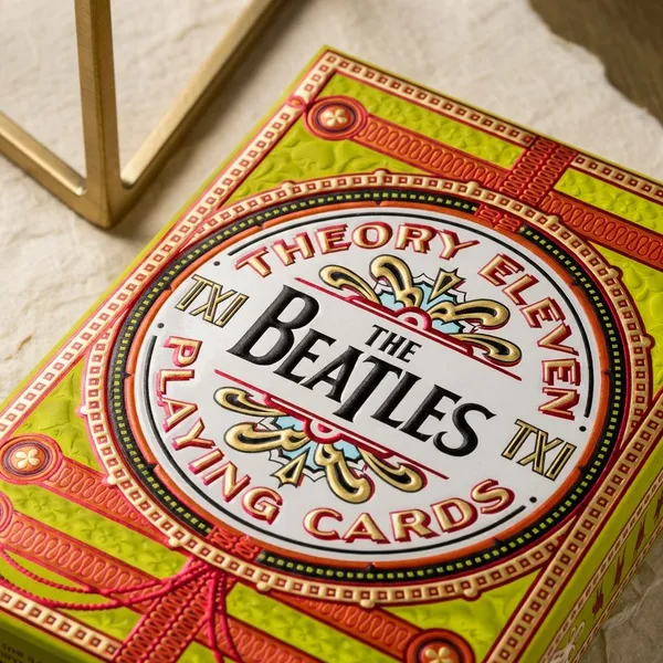 The_Beatles_Playing_Cards_Green_Edition