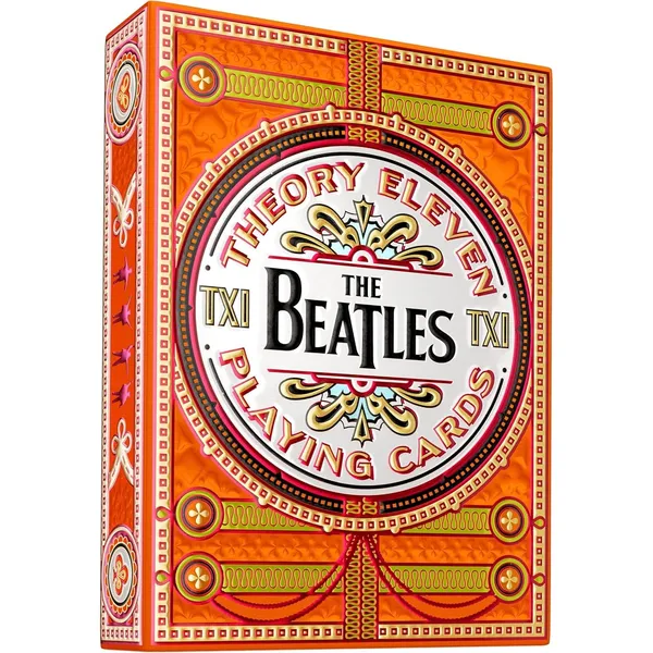 The_Beatles_Playing_Cards_Orange_Edition