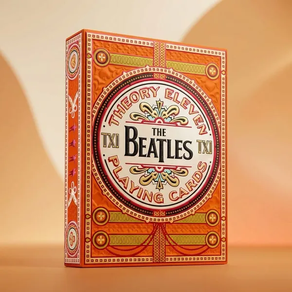 The_Beatles_Playing_Cards_Orange_Edition
