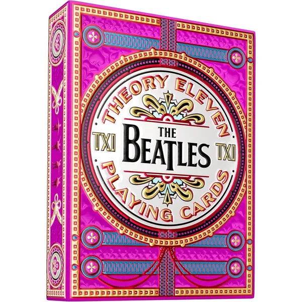 The_Beatles_Playing_Cards_Pink_Edition