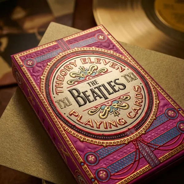 The_Beatles_Playing_Cards_Pink_Edition