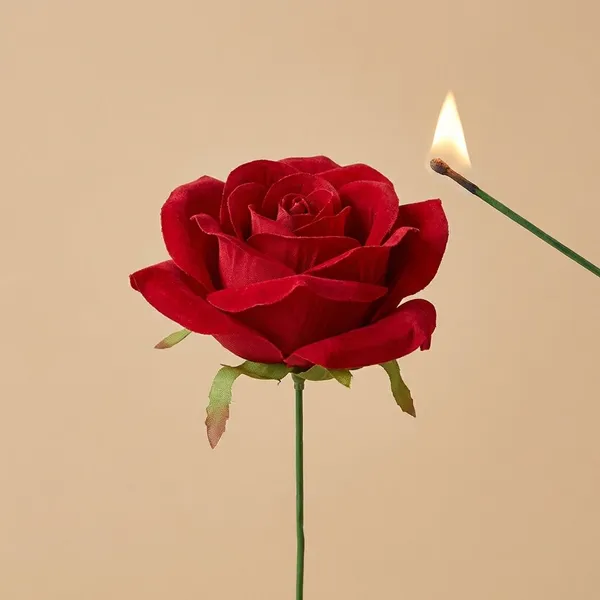 Torch_Fire_To_Rose_Flower
