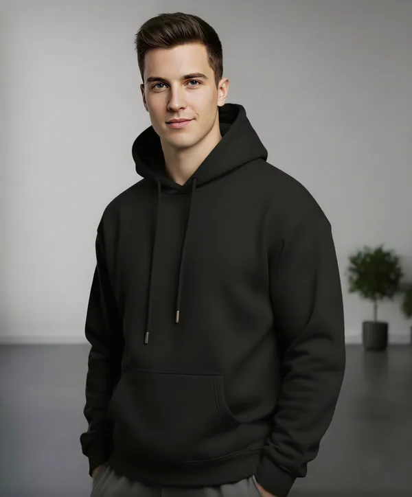 Black_Full_Sleeve_Fleece_Hoodie_For_Men