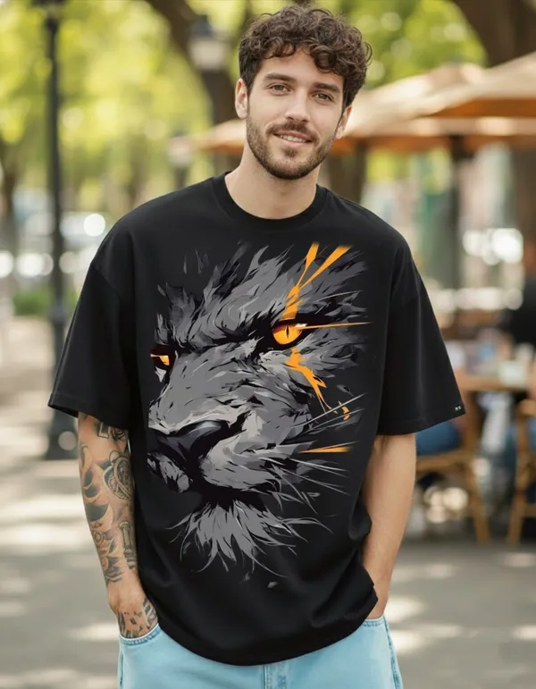 Black_Lion_Printed_Cotton_Oversized_T-Shirt_For_Men