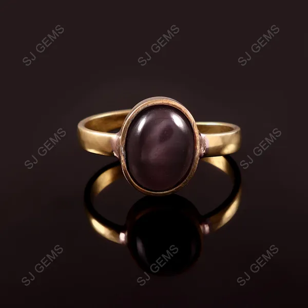 Sj_Gems__Black_Cat’s_Eye_ring_Lehsunia_Ketu_Stone_Original_Natural_Oval_panchtadu__adjustable_Precious_Astrological_Stone