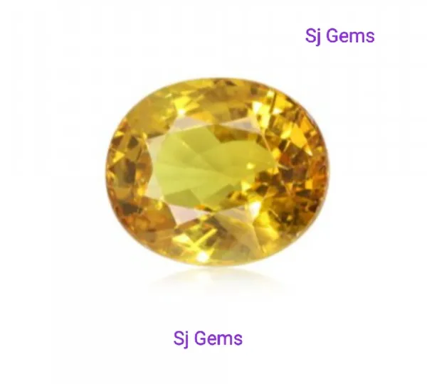 Sj_Gems__6.90_cts_ratti_yellow_sapphire_(pukraj)__Rashi_Ratna_Original_and_Certified_Lab_Precious_Gemstone_Unheated_and_Untreated_Gems_for_Astrological_Purpose