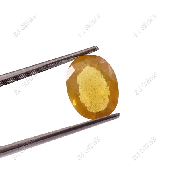 Sj_Gems__8.60_cts_ratti_yellow_sapphire_(pukraj)__Rashi_Ratna_Original_and_Certified_Lab_Precious_Gemstone_Unheated_and_Untreated_Gems_for_Astrological_Purpose
