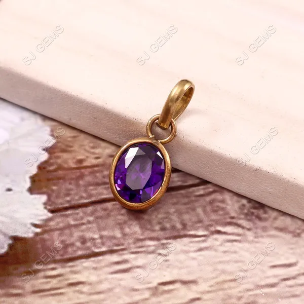 Sj_Gems__Katela_Amethyst__Stone_Pendant___Original_Natural_round_panchtadu__Pendant_Precious_Astrological_Stone