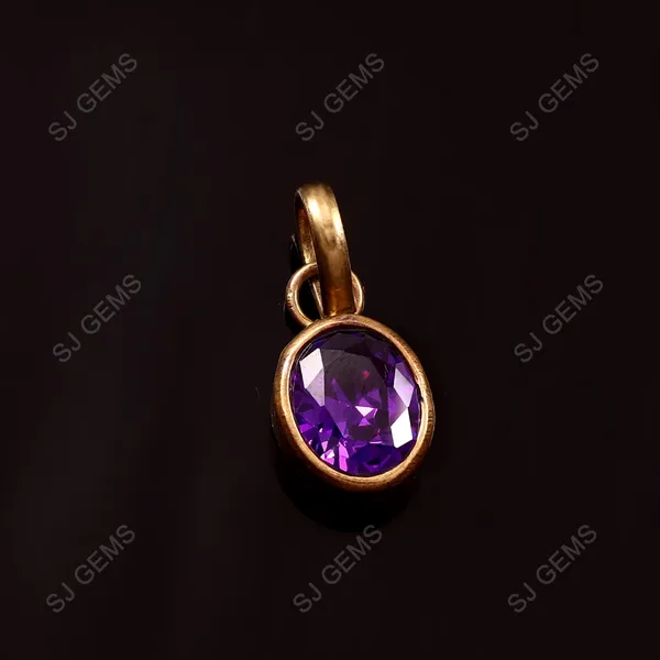 Sj_Gems__Katela_Amethyst__Stone_Pendant___Original_Natural_round_panchtadu__Pendant_Precious_Astrological_Stone