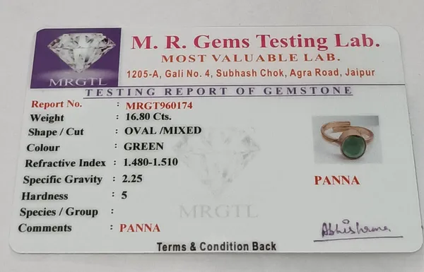 Emrald_(panna)_Panchdhatu_Ring_|_Lab_certified|_Adjustable_unisex_Ring