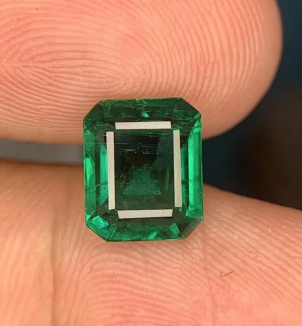 Sj_Gems__11.20_carts_natural_emrald__Stone_Original_Natural_square_shape_Precious_Astrological_Stone_with_certificate