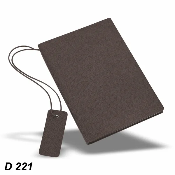 Grey_Premium_Leather_Texture_Notebook_With_Tag