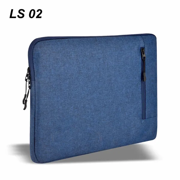 Blue_Laptop_Sleeve_With_Front_Zipper_Pocket