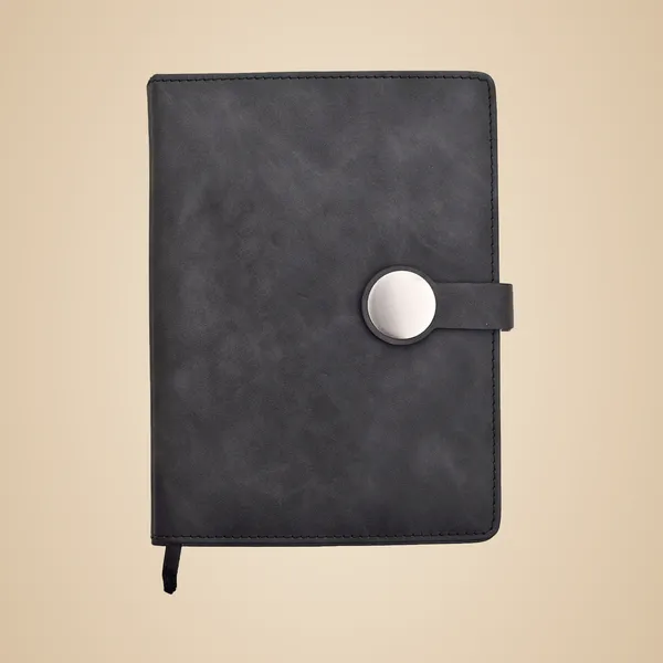 Black_Premium_Textu_Diary_With_Metal_Button_Closure_Professional_Journal_Notebook