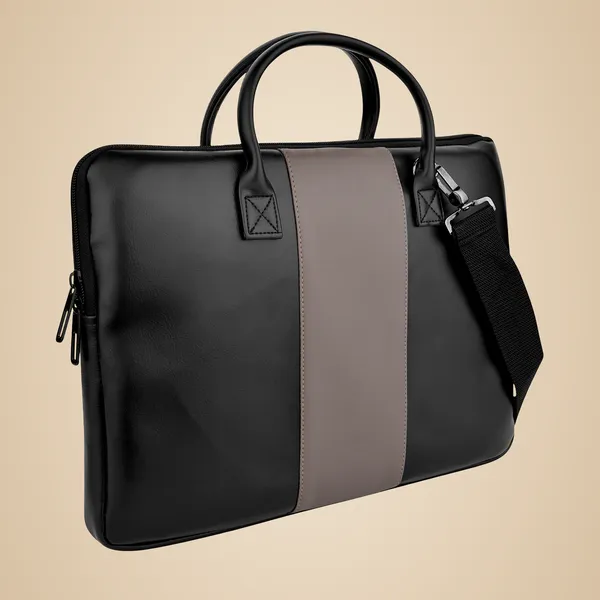 Black_Premium_Laptop_Briefcase_With_Contrast_Stripe_Bag