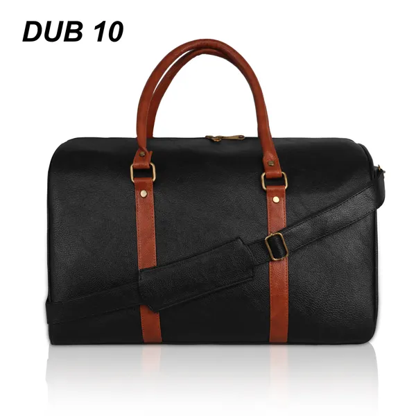 Black_And_Brown_Classic_And_Duffle_Travel_Bag_With_Detachable_Shoulder_Strap