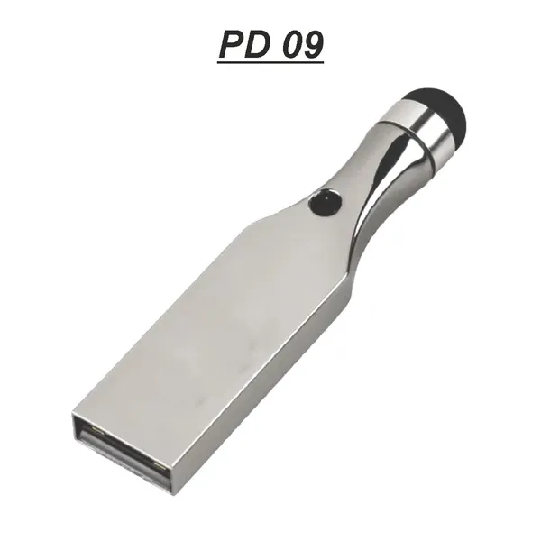 Silver_Metal_Usb_Flash_Drive_With_Keychain_Loop_Portable_Data_Storage