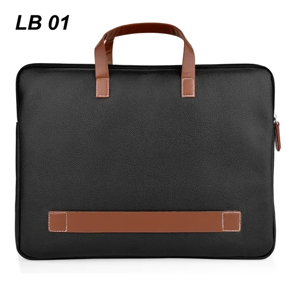 Black_Premium_Laptop_Bag_With_Leather_Handles_And_Trim