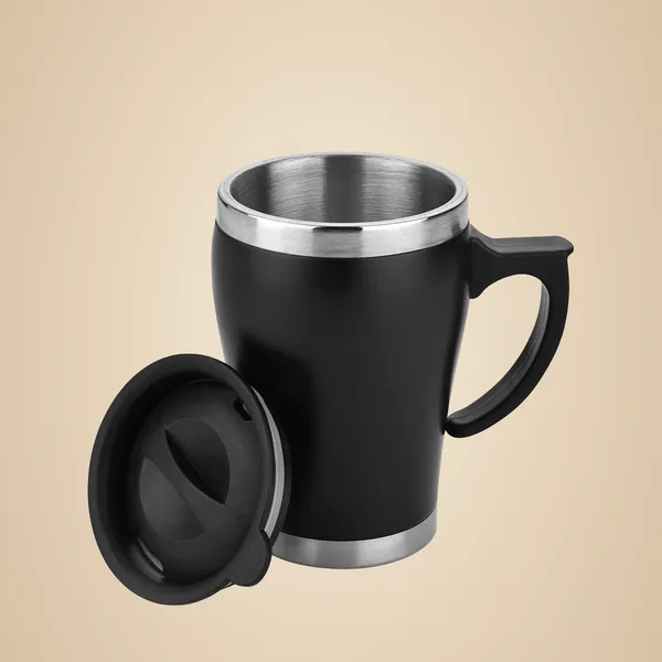 Black_Stainless_Steel_Insulated_Coffee_Mug_With_Lid_And_Handle