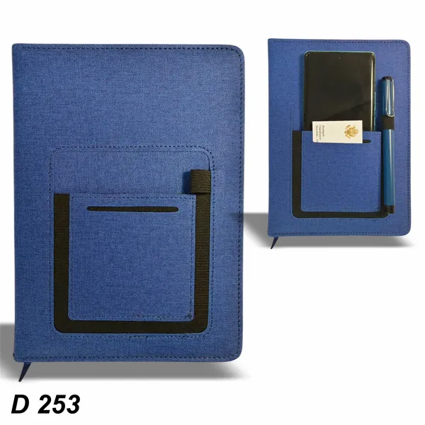 Blue_Multi_Pocket_Organizer_Diary_With_Pen