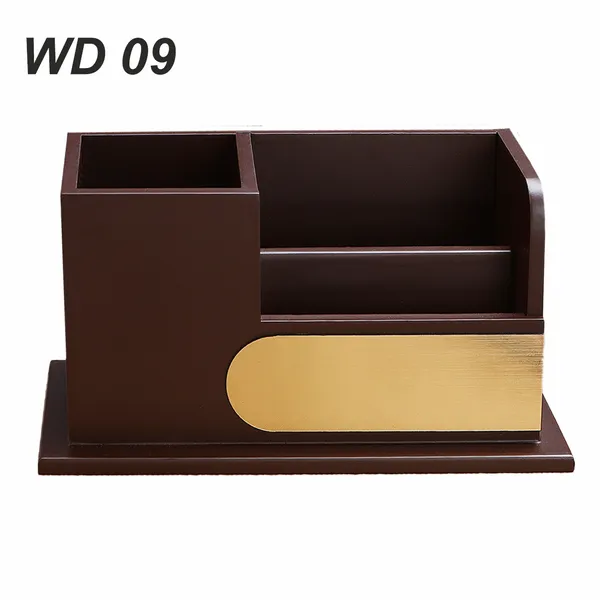 Brown_Premium_Wooden_Desk_Organizer_With_Nameplate_Multi_Compartment_Stationery_Holder