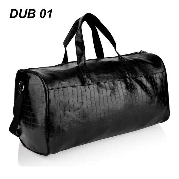 Black_Premium_Embossed_Leather_Duffel_Bag