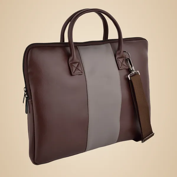 Brown_Premium_Two_Tone_Laptop_Bag_With_Shoulder_Strap