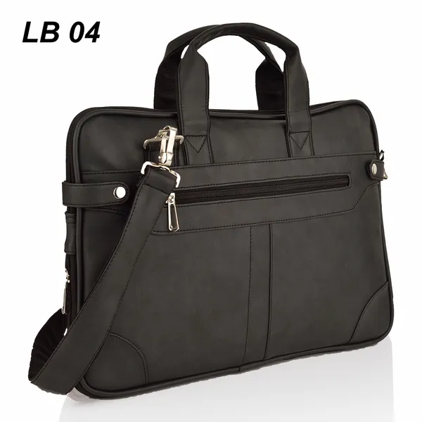 Black_Professional_Leather_Laptop_Bag_With_Shoulder_Strap