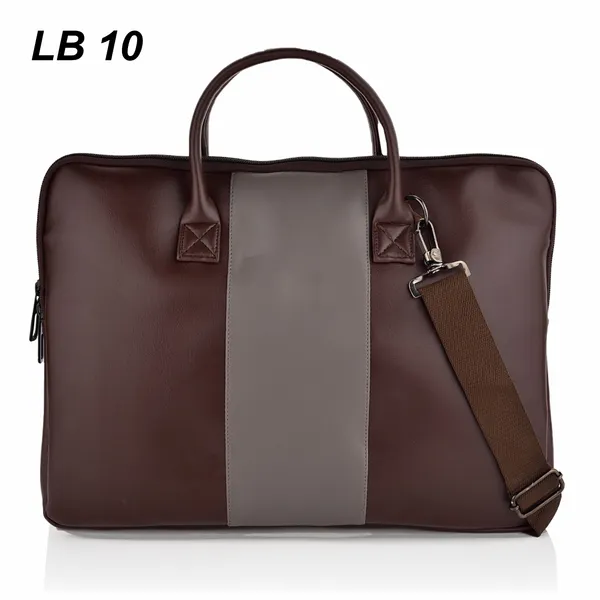 Brown_Premium_Two_Tone_Laptop_Bag_With_Shoulder_Strap