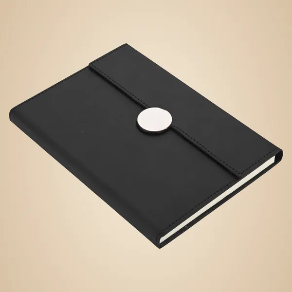 Black_Premium_Leather_Diary_With_Magnetic_Button_Closure