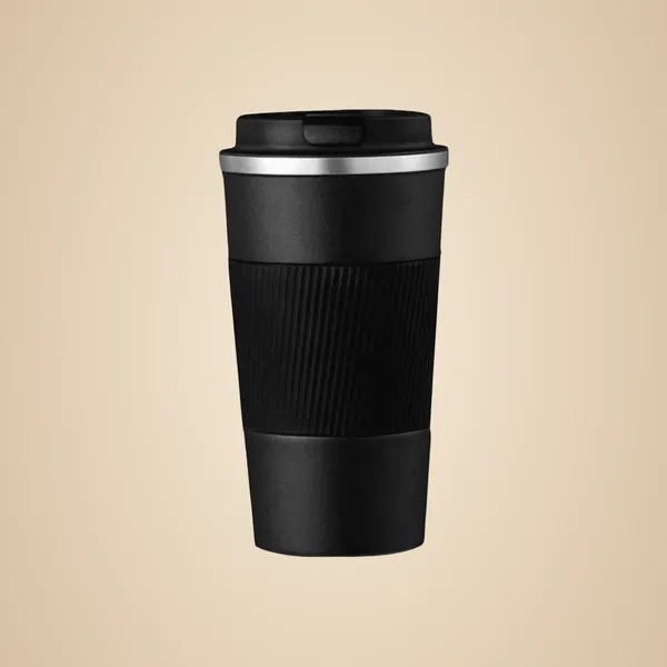 Black_Premium_Travel_Mug_With_Silicone_Grip_Sleeve