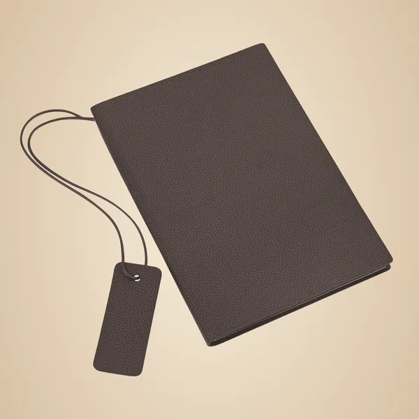 Grey_Premium_Leather_Texture_Notebook_With_Tag