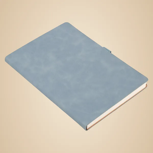 Blue_Premium_Fabric_Cover_Diary_With_Elastic_Band_Closure